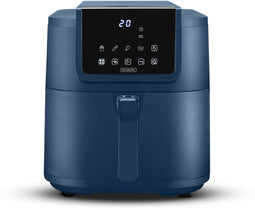 Bourgini Slimfit Airfryer XXL - Heteluchtfriteuse 8 liter 1700W PFAS vrij - Blauw