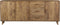 Dressoir industrieel - Dressoir Sara - Dressoirkast mangohout 220 cm