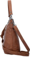 Leren Schoudertas Cognac Amelia