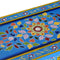 vidaXL - Dressoir - met - lades - handgeschilderd - massief - mangohout - turquoise