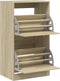 vidaXL-Schoenenkast-met-2-klaplades-60x42x108-cm-sonoma-eikenkleurig