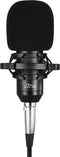 Media-Tech - condensatormicrofoon, verstelbaar statief met accessoires - MT397K