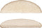 vidaXL - Trapmatten - 15 - st - 56x17x3 - cm - crèmekleurig