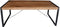 D - Livingfurn - Eetkamertafel Strong - U-Poten - Mango Hout - 200cm