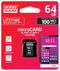 Goodram M1AA-0640R12 - MicroCARD - UHS-I tot 100 MB/s lezen - 64 GB