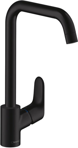 Hansgrohe Focus M41 - Ééngreeps keukenmengkraan - Draaibare uitloop 268 mm - Mat zwart