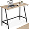 tectake® Newton - Bureau - Industrieel design - Lichtbruin - Afmetingen (LxBxH) 100 x 50 x 77 cm