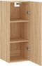 vidaXL - Hangkast - 34,5x34x90 - cm - sonoma - eikenkleurig