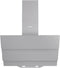 Wiggo WE-D633G(G) - Schuine Afzuigkap 60 cm - Eco Double Vented Air Outlet - Grijs Triple Glas