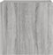 vidaXL - Tv-wandmeubel - 40,5x30x40 - cm - bewerkt - hout - grijs - sonoma