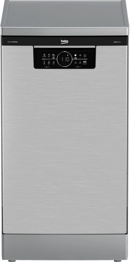 Beko BDFS26046XQ - Vrijstaande smalle vaatwasser - 10 couverts - 46 dB - Pearl inox