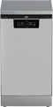 Beko BDFS26046XQ - Vrijstaande smalle vaatwasser - 10 couverts - 46 dB - Pearl inox