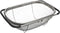 Gootsteen vergiet - zilver - 36,5 tot 54,5 x 23 cm - RVS - uitschuifbaar - zeef - Keukenvergieten