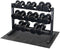 Body-Solid GDR363B - 3-Laags Dumbbell Rek - Ruimtebesparend en duurzaam - Zwart
