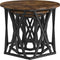 vidaXL - Nesting - Tafelsets - 3 - st - Gerookte - Eik - Gelaagd - Hout