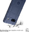 imoshion Hoesje Geschikt voor Google Pixel 7a Hoesje Siliconen - imoshion Rugged Shield Backcover - Donkerblauw