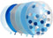 Ballonnen - Zilver/Blauw 10 stuks