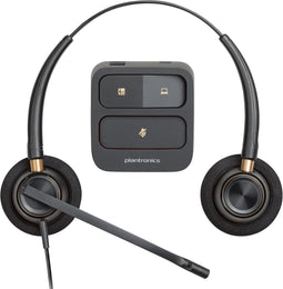 Poly EncorePro 520 - Headset - Digitale callcenter headset met Teams ondersteuning - Zwart