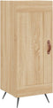 vidaXL - Dressoir - 34,5x34x90 - cm - bewerkt - hout - sonoma - eiken