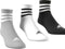 adidas Sportswear - 3-Stripes Korte Sokken - Laag model - Grijs (3 paar)