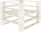 vidaXL - Tuinfauteuil - pallet - hout - wit