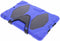 Tablet Hoes Geschikt voor iPad Air 1 (2013) - Extreme Protection Army Backcover tablet - Blauw
