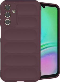imoshion Hoesje - Geschikt voor Samsung Galaxy A15 (5G) / A15 (4G) - EasyGrip Backcover - Aubergine