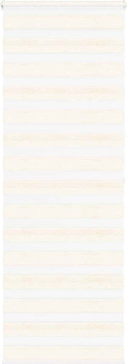 vidaXL - Zebra - rolgordijn - 90x200 - cm - stofbreedte - 85,9 - cm - marmerbeige