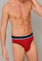 Schiesser 95/5 Organic - Heren Rio Slip - 3-pack - Rood Blauw Grijs-gemêleerd (3 stuks)
