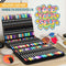 NAPI 72 - Acrylstiften Dual Tip - 72 kleuren met brush tip - Multi