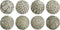 Ballen Decoratie Groen 10 x 10 x 10 cm (8 Stuks)