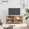 vidaXL - Tv-meubel - 100x40x50 - cm - bewerkt - hout - sonoma - eikenkleurig