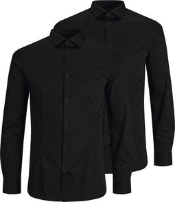JACK & JONES JPRBLAPARMA - Overhemd L/S - 2-pack (2 stuks)