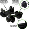 Tunturi Verstelbare Dumbel - Selector dumbbell - Halter - Verstelbaar van 2,5kg tot 12,5kg - Incl. gratis fitness app