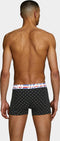 Jack & Jones 3-pack - Heren Boxershorts - Zwart en Donkerblauw met Print