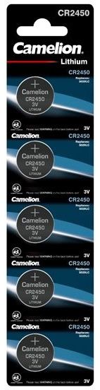 Camelion CR2450 - Lithium batterij 3V 550mAh - 5-pack