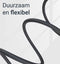 Qost - Audio Verlengkabel - 3 Meter - Female To Male - 3,5 mm Aux - Zwart