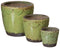 Grondlegger Pistache Keramisch 11,5 x 11,5 x 11 cm – Duurzaam en Veelzijdig Decoratieitem