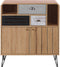 KYLE - Sideboard - Lichte houtkleur - Vezelplaat