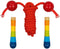 Goki Houten Springtouw Regenboog, 200cm