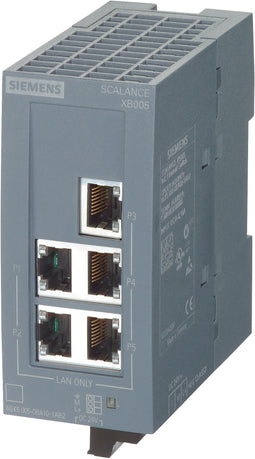 Siemens 6GK5005-0BA00-1AB2 - Industrial Ethernet Switch - 5x 10/100 MBit/s RJ45 - IP20
