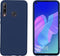 iMoshion Hoesje Geschikt voor Huawei P40 Lite E Hoesje Siliconen - iMoshion Color Backcover - Donkerblauw