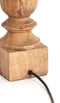 Light & Living Lampvoet CUMANI - hout weather barn - L