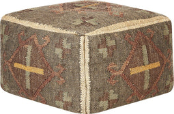 KATORA - Poef - Groen - Jute