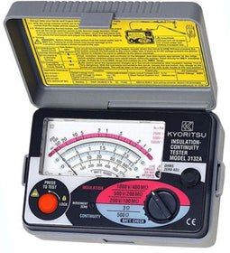 Kyoritsu 3132A Compacte isolatietester - 250V/500V/1000V - 400MΩ