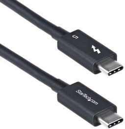 StarTech.com 1m Thunderbolt 5 Kabel, 80Gbps/Tot 120Gbps, 240W PD EPR, 8K 60Hz, Thunderbolt-Gecertificeerde Kabel, Compatibel met Thunderbolt 4/USB4/USB-C