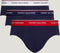 Tommy Hilfiger - Heren - Brief Slip - 3-Pack Donkerblauw (3-pack)