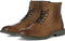 JACK&JONES JFWKARL LEATHER BOOT LN - Heren bootschoenen - 100% rubber - Bruin - Maat 40