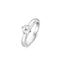 TI SENTO Ring 12127TC - Zilveren dames ring - Gerhodineerd - Maat 60