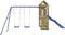vidaXL - Speelhuis - geïmpregneerd - grenenhout
